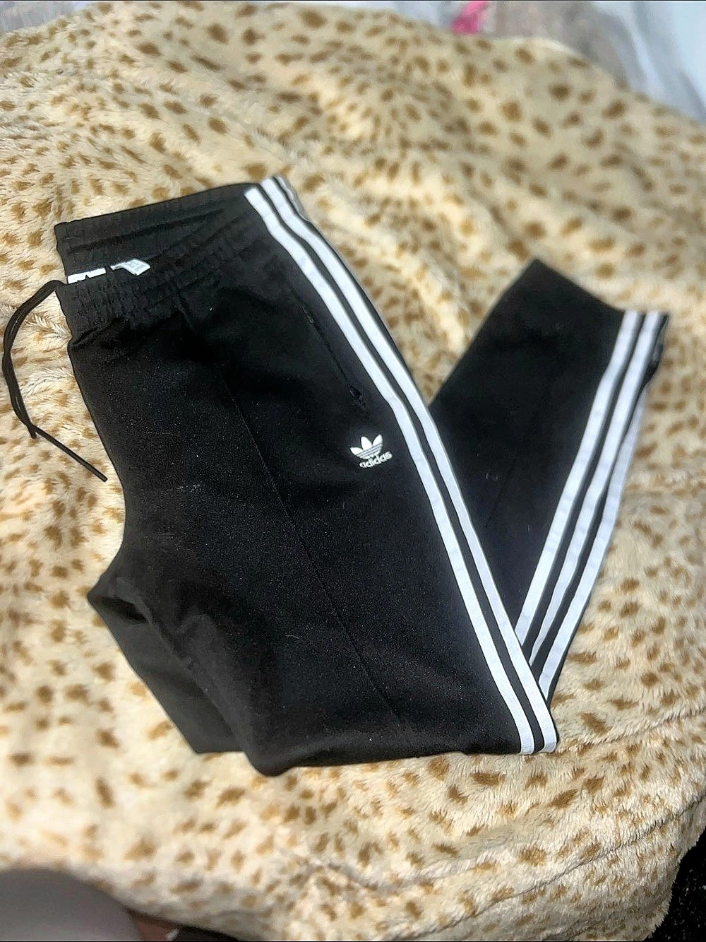 adidas Originals 3-Stripes Black & White Size US L